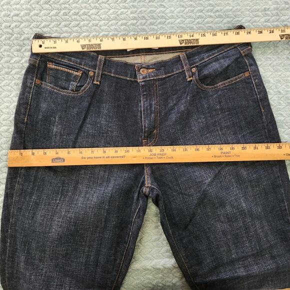 Levis 515 Boot Cut Jeans Women’s SIZE 16 Dark Wash Casual Preppy - Picture 7 of 12